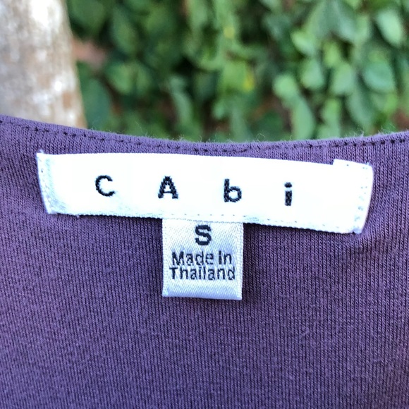 🏈CAbi lavender tank top sz. S. - Picture 4 of 4